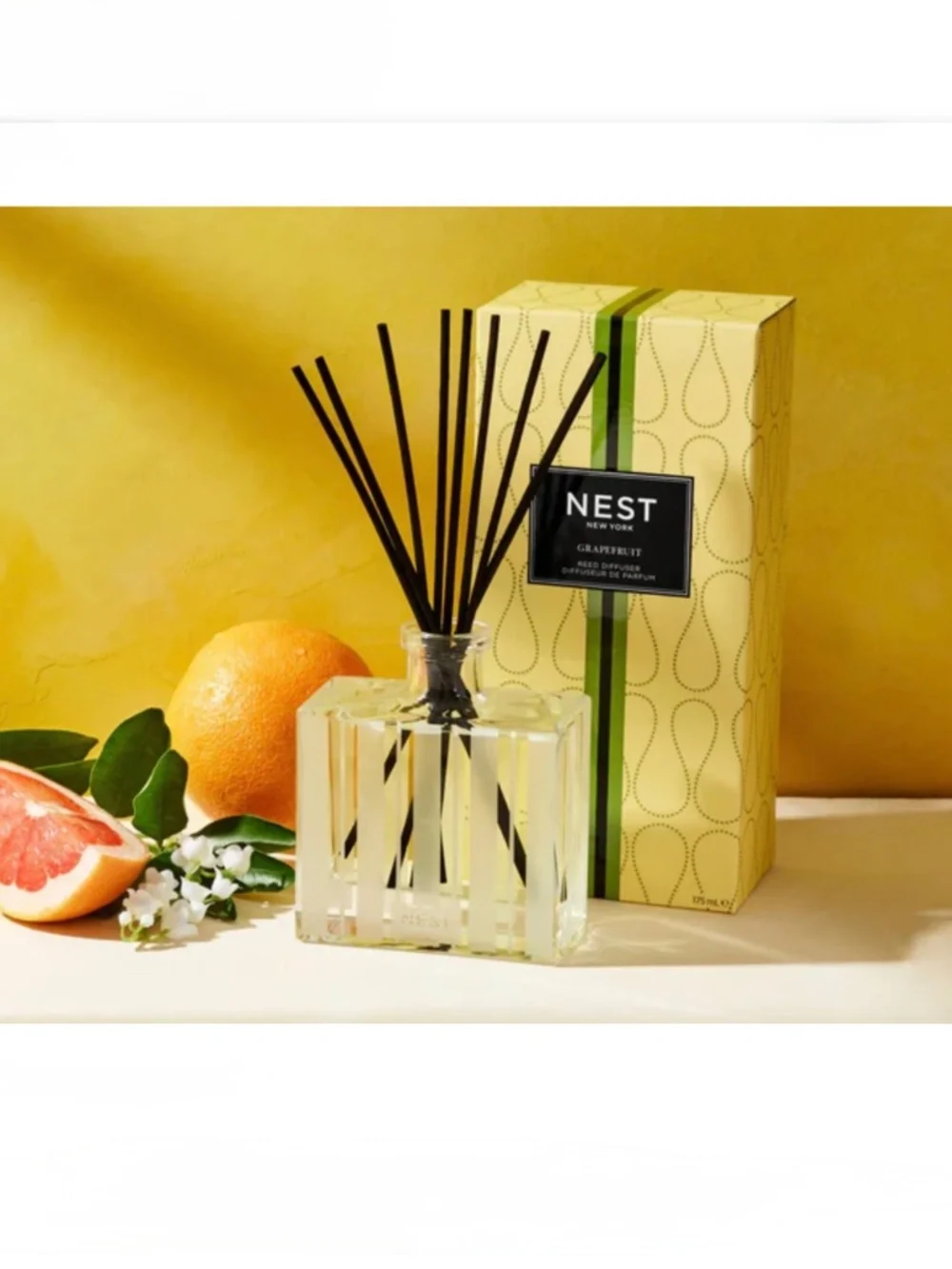NEST New York Grapefruit Reed Diffuser 5.9 Fl Oz NEW IN BOX